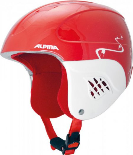 Obrázek Dětská helma ALPINA CARAT A9035 - red turns 16/17