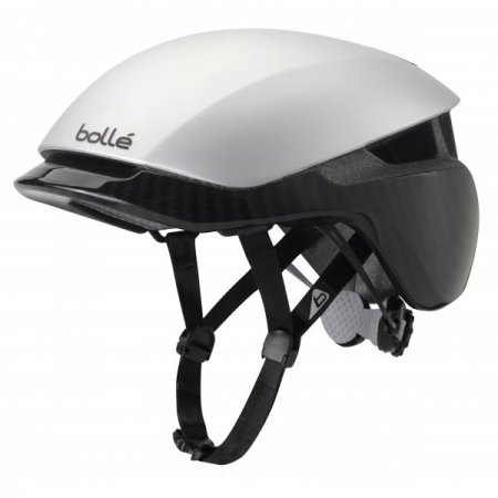 Obrázek Cyklistická helma BOLLÉ MESSENGER PREMIUM - Silver Carbon 2017