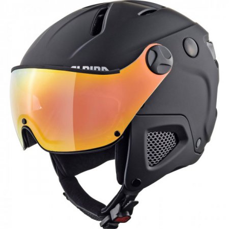 Obrázek Helma ALPINA ATTELAS VISOR QV A9090 - Black Matt 21/22