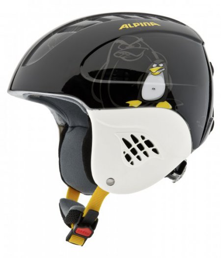 Obrázek Dětská helma ALPINA CARAT A9035 - black pinguin 15/16