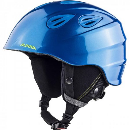 Obrázek Dětská helma ALPINA GRAP 2.0 JUNIOR A9086 - blue/neon yellow 18/19