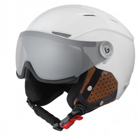 Obrázek Helma BOLLÉ BACKLINE VISOR PREMIUM PHOTOCHROMIC - Shiny Galaxy White & Cognac 19/20