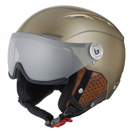 Obrázek Helma BOLLÉ BACKLINE VISOR PREMIUM PHOTOCHROMIC - Shiny Gold & Cognac 19/20
