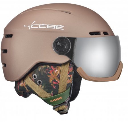 Obrázek Helma CÉBÉ FIREBALL MATT CHAMPAGNE FLOWER CAT. 1 & 3 - 19/20