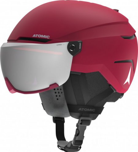 Obrázek Helma ATOMIC SAVOR VISOR STEREO Dark Red AN5006184 23/24