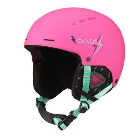 Obrázek Dětská helma BOLLÉ QUIZ JR - Matte Pink Flash 21/22