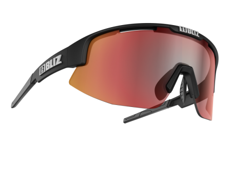 Obrázek Brýle BLIZ ACTIVE MATRIX Matt Black w Brown w Red Multi 52804-14