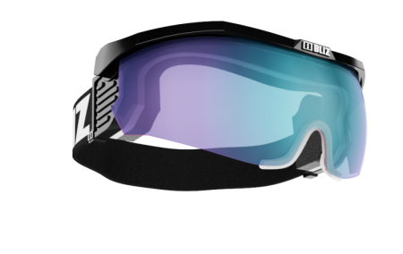 Obrázek Brýle na běžky BLIZ ACTIVE PROFLIP MAX SMALL FACE Matt Black Light Orange w Blue Multi 9023-14