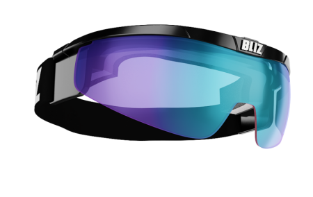 Obrázek Brýle na běžky BLIZ ACTIVE PROFLIP MAX OTG Matt Black Light Orange w Blue Multi 9071-14