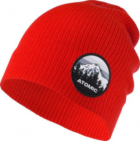 Obrázek Pánská čepice ATOMIC ALPS PEAK BEANIE Red AL5108720 20/21