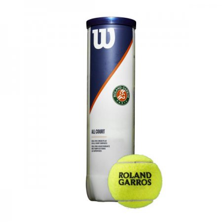 Obrázek Tenisové míče WILSON ROLAND GARROS ALL COURT (4ks) WRT116400
