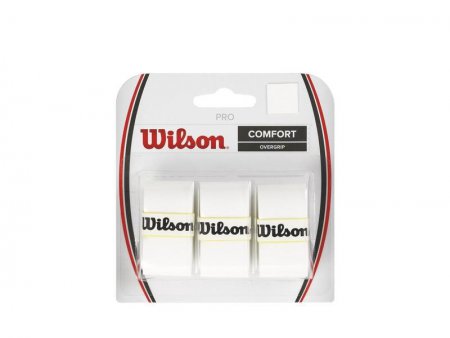 Obrázek Omotávka WILSON PRO OVERGRIP White 3ks WRZ4014WH