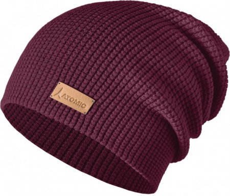 Obrázek Čepice ATOMIC ALPS SLOUCH BEANIE Maroon AL5111320 21/22