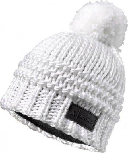 Obrázek Dámská čepice ATOMIC W ALPS POM BEANIE White AL5111010 22/23
