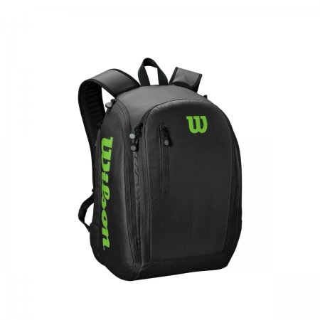 Obrázek Batoh WILSON TOUR BACKPACK Black/Green 2021 WR8002201