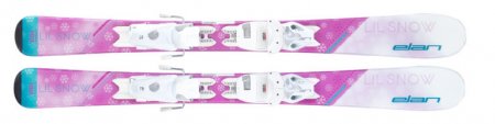 Obrázek Dětské lyže ELAN LIL SNOW QS + vázání EL 4.5
