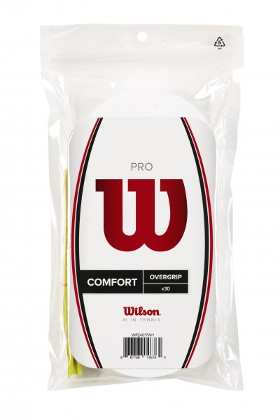 Obrázek Omotávka WILSON PRO OVERGRIP 30PK WH WRZ4017WH