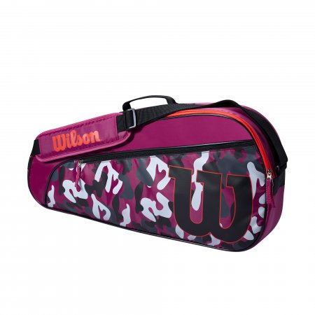 Obrázek Taška WILSON JUNIOR RACKETBAG 2022 Purple/Red WR8017803