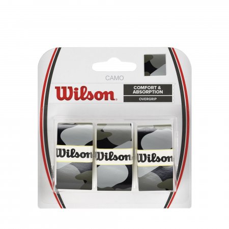 Obrázek Omotávka WILSON CAMO OVERGRIP BK 3ks WRZ470830
