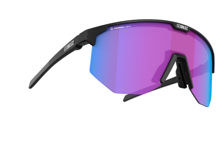 Obrázek Brýle BLIZ ACTIVE HERO NANO OPTICS Matt Black w Nordic Light Begonia - Violet w Blue Multi 52210-14N