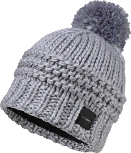 Obrázek Dámská čepice ATOMIC W ALPS POM BEANIE Bluish Grey AL5111030 22/23