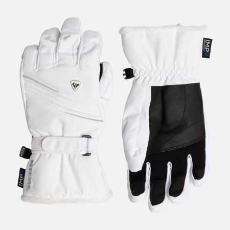 Obrázek Dámské rukavice ROSSIGNOL WOMEN'S SAPHIR IMPR G White RLJWG03-100 22/23