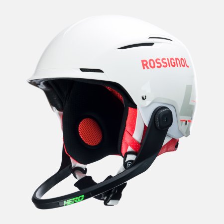 Obrázek Helma ROSSIGNOL HERO SLALOM IMPACTS (with chinguard) - White RKLH106 22/23