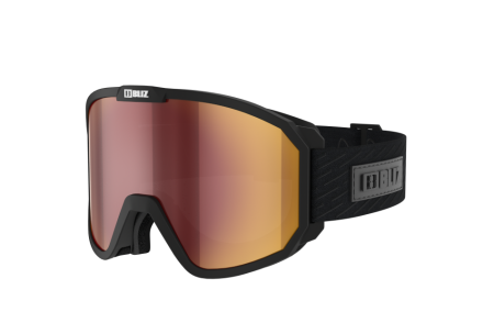 Obrázek Lyžařské brýle BLIZ RAVE Matt Black w Brown w Red Multi 42122-14 22/23