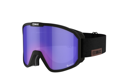Obrázek Lyžařské brýle BLIZ RAVE NANO OPTICS Matt Black w Nordic Light Violet w Blue Multi 42140-14N 22/23