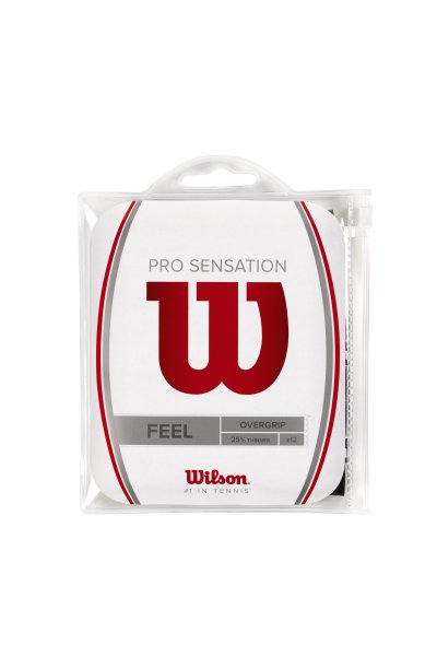 Obrázek Omotávka WILSON PRO OVERGRIP SENSATION 12PK BK WRZ4011BK