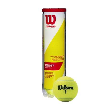 Obrázek Tenisové míče WILSON CHAMPIONSHIP EXTRA DUTY (4ks) WRT110000