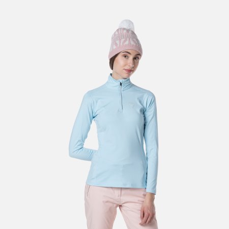 Obrázek Dámský rolák ROSSIGNOL W CLASSIQUE 1/2 ZIP Glacier RLMWL08-742 23/24