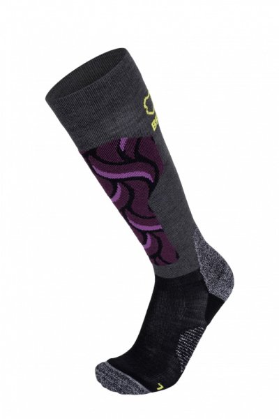 Obrázek Lyžařské ponožky BRBL ORSA 2 Anthra mel/Plum 14279