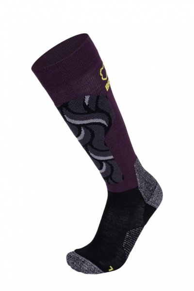Obrázek Lyžařské ponožky BRBL ORSA 2 Violet/Grey 14279