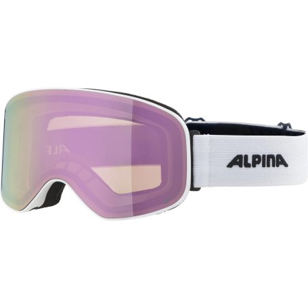 Obrázek Lyžařské brýle ALPINA SLOPE Q-Lite White Matt / Mirror Rose A7293.8.82 23/24