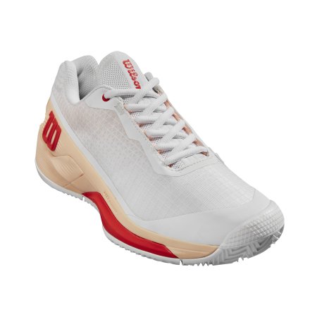 Obrázek Dámské tenisové boty WILSON RUSH PRO 4.0 W CLAY Wh/Peach  WRS332700 2024