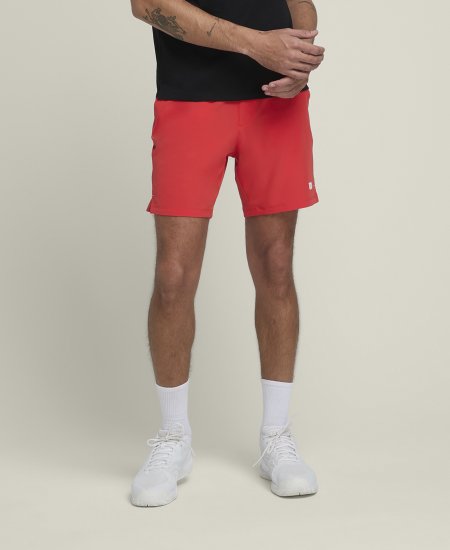 Obrázek Pánské tenisové kraťasy WILSON M TEAM SHORT 7" Infrared WM00287411RDB 2024